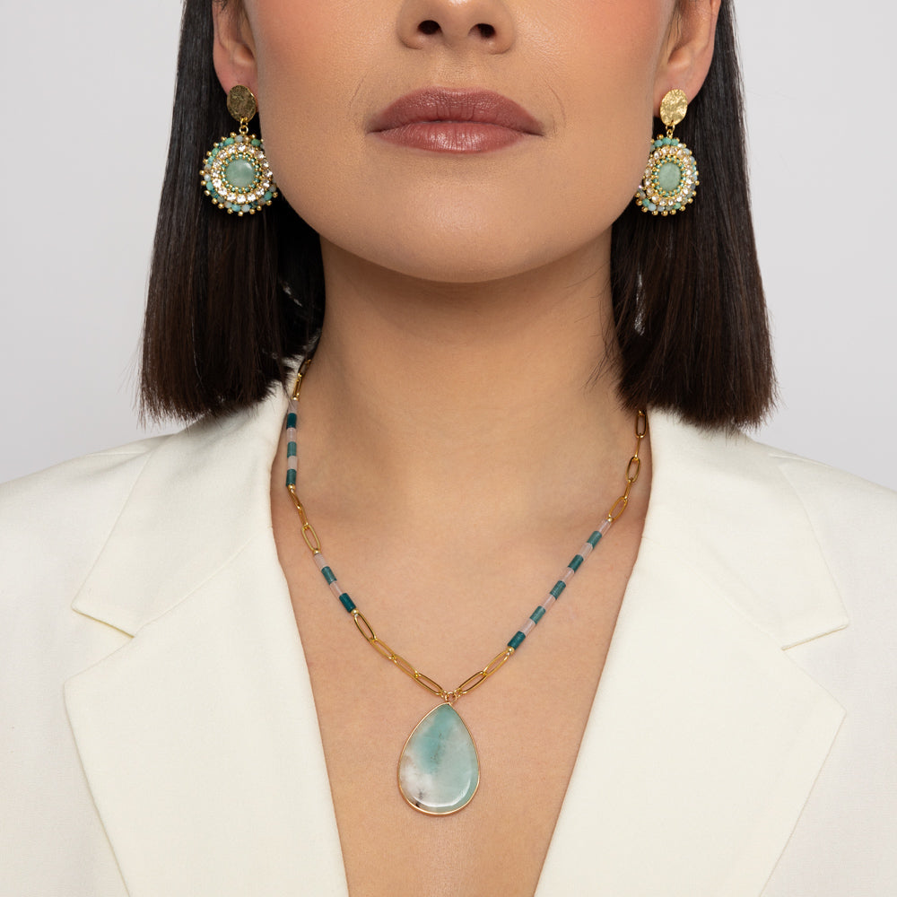 Amazon Mid Length Necklace