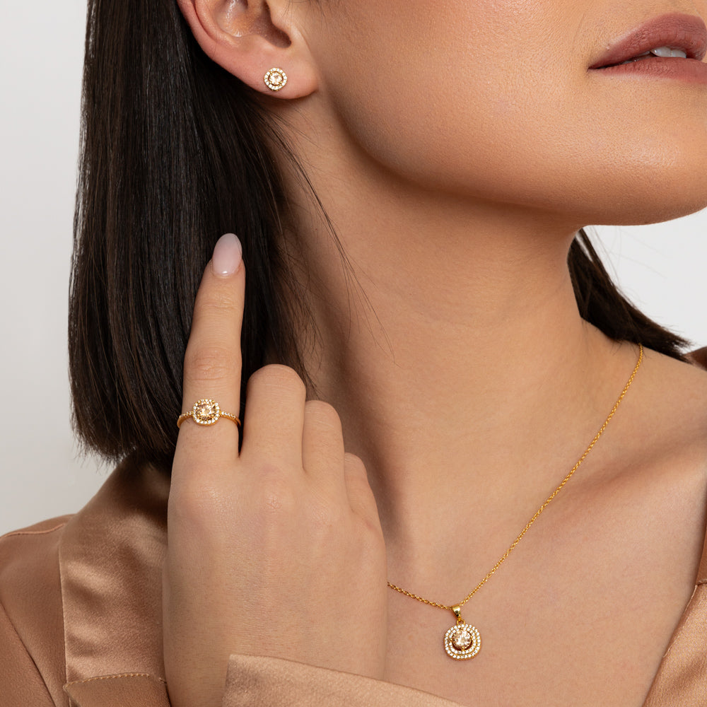 Ivanna Champagne Ring #8