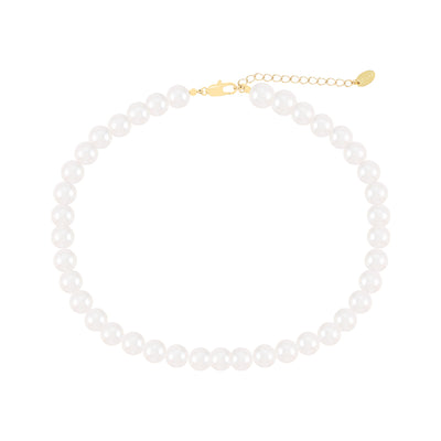 Classic Faux Pearl Necklace