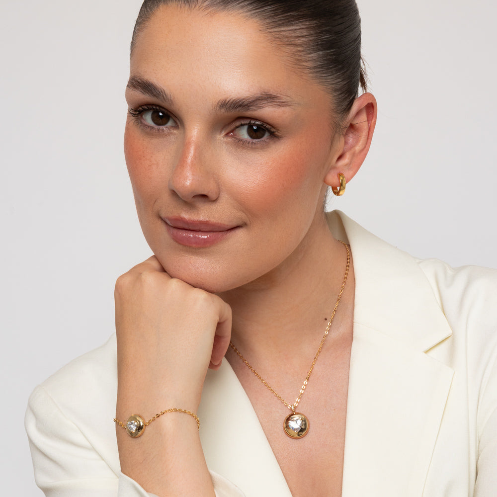 Crystal Heart Pendant