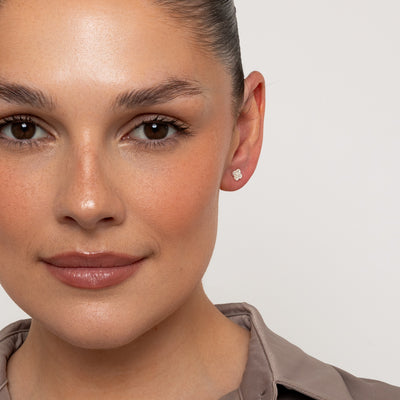 Tiny Clover Earrings