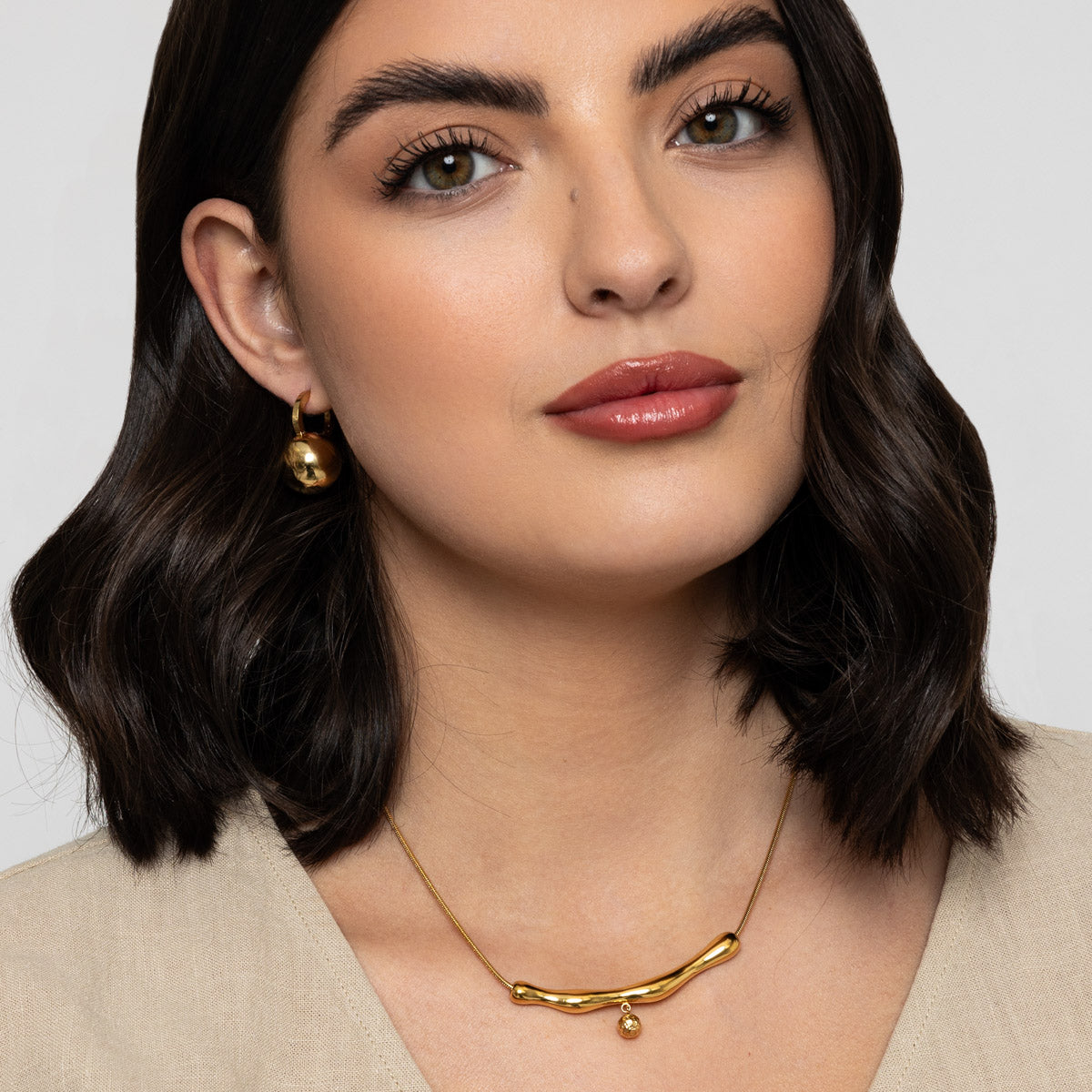 Gold Branch Necklace