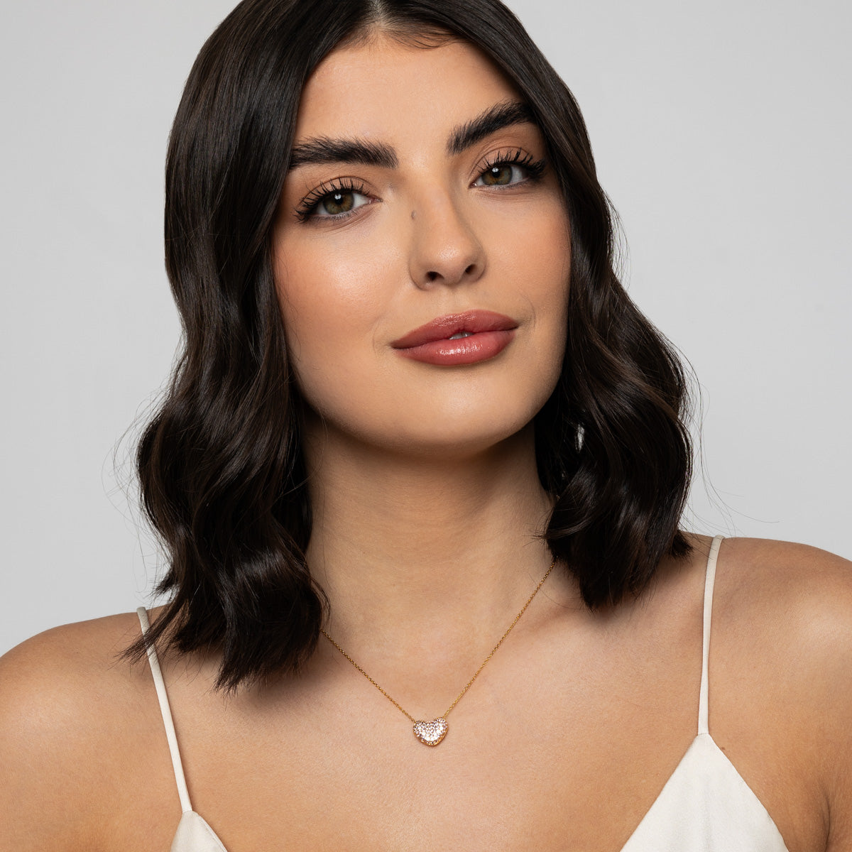 Pink Heart Necklace