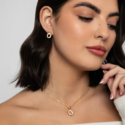 The Pink Box Oval Drop