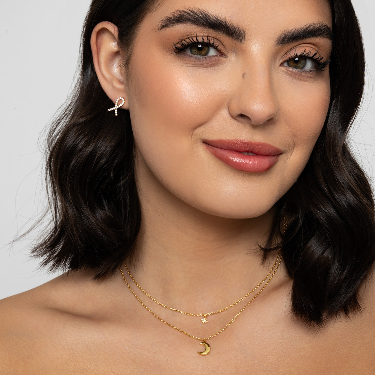 The Pink Box Bow Earring