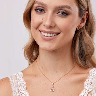 Gold Horseshoe Earrings