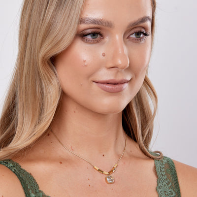 Emmalyn Clear CZ Necklace