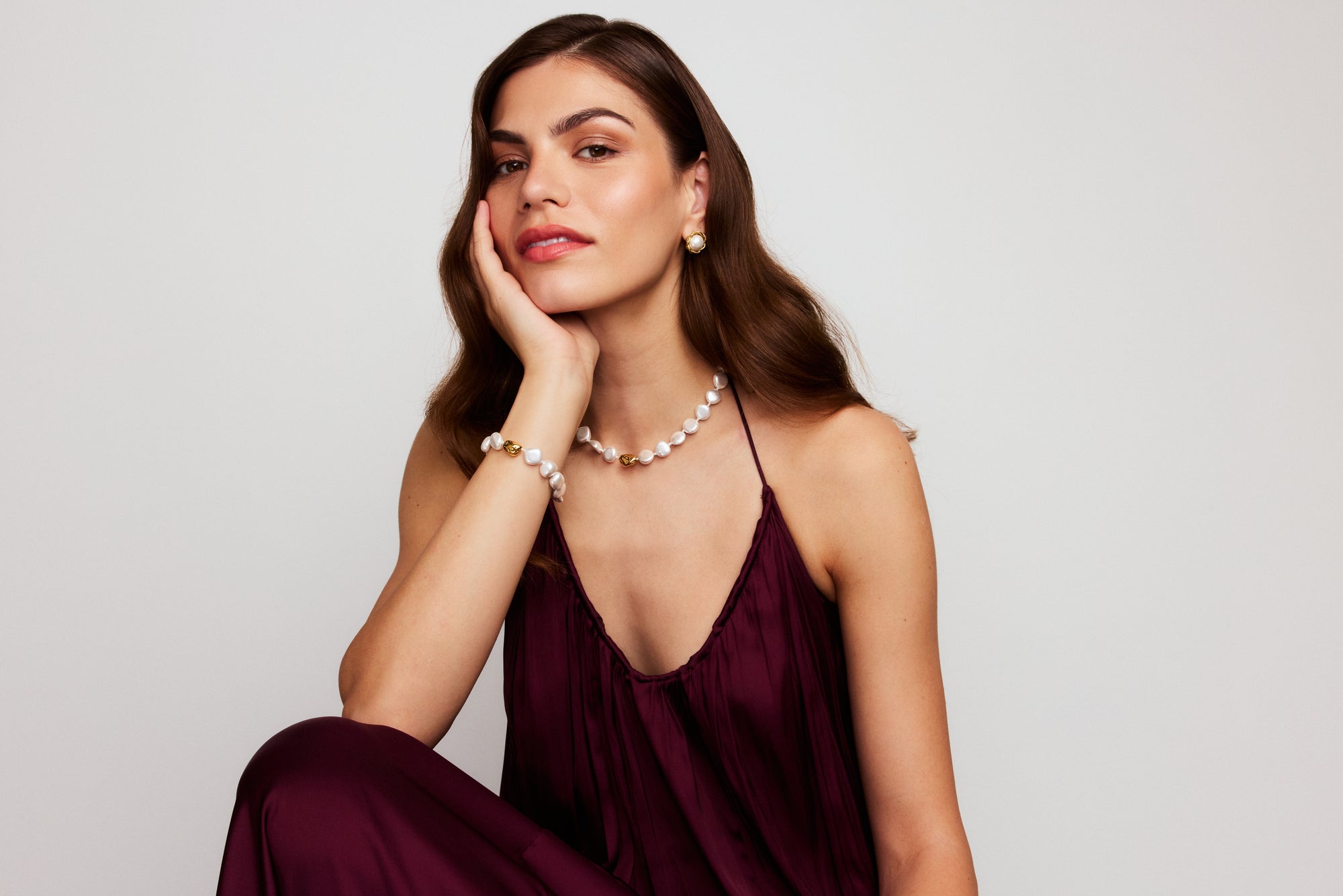 Shell Pearl Necklace