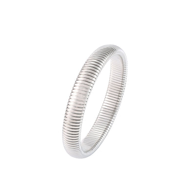 Novalee 12mm Silver Bangle