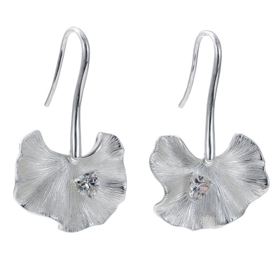 Ophelia Silver Drop Earrings