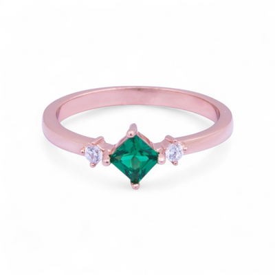Hailey Emerald Ring