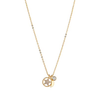 Circular Star Necklace