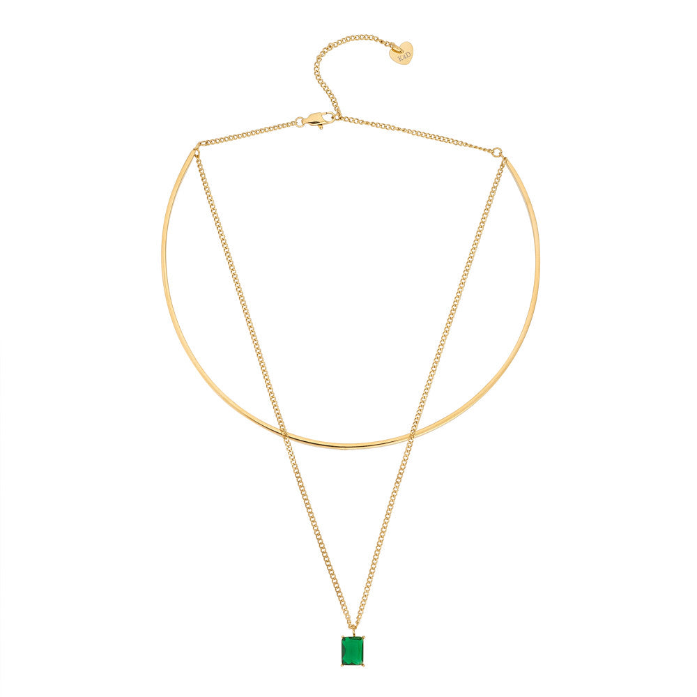 Anika Emerald Necklace