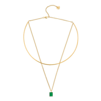 Anika Emerald Necklace