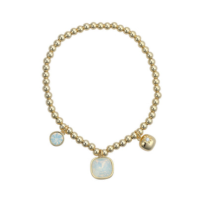 Sasha White Opal Bracelet