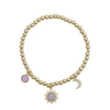 Rosewater Opal Sunburst Bracelet