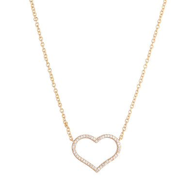 Gold Heart Necklace