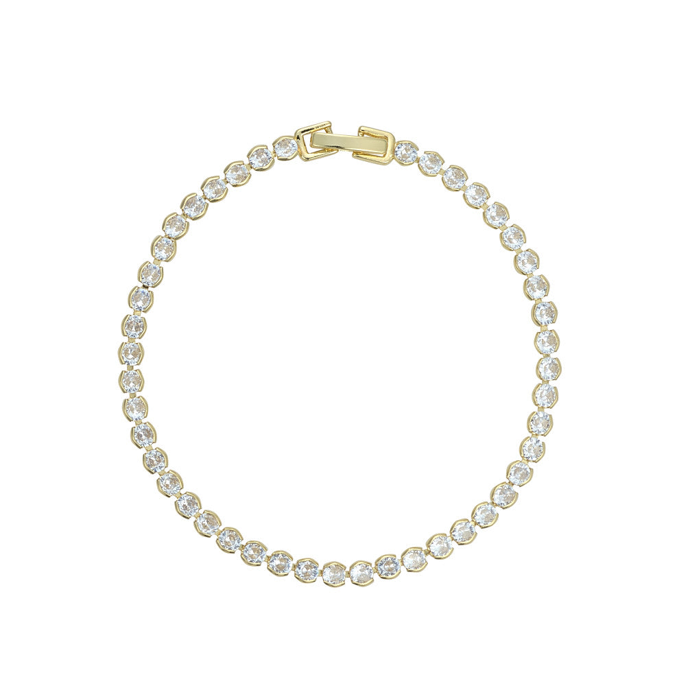 Dakota Gold Tennis Bracelet
