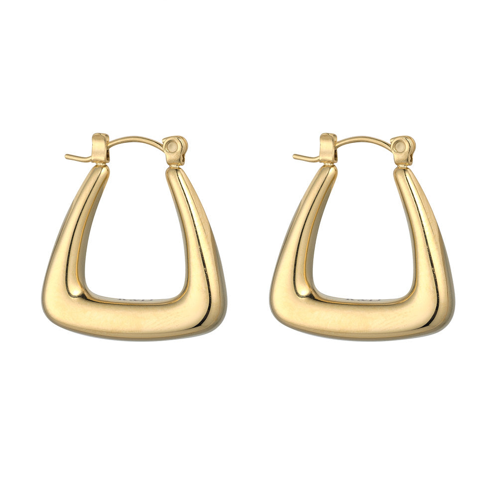 Chunky Geometric Shape Hoops