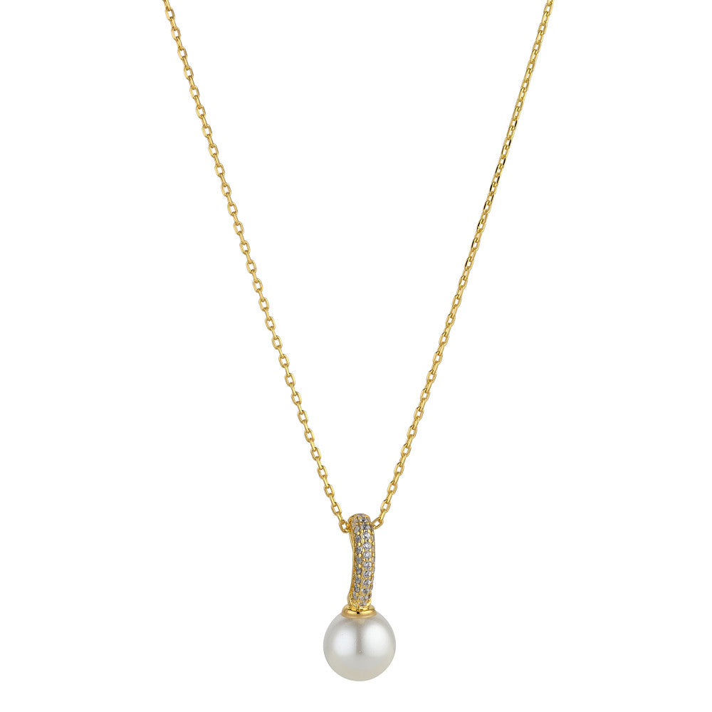 Nalani Gold Pearl Necklace