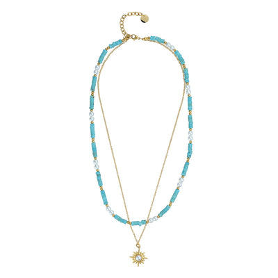 Turquoise Layered Necklace