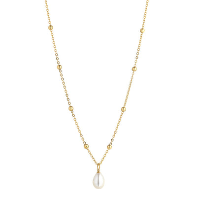 Teardrop Pearl Necklace