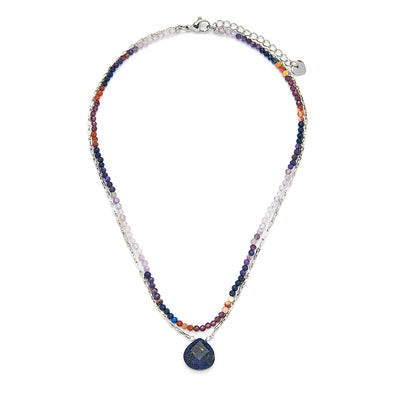 Lapis & Mixed Stone Necklace