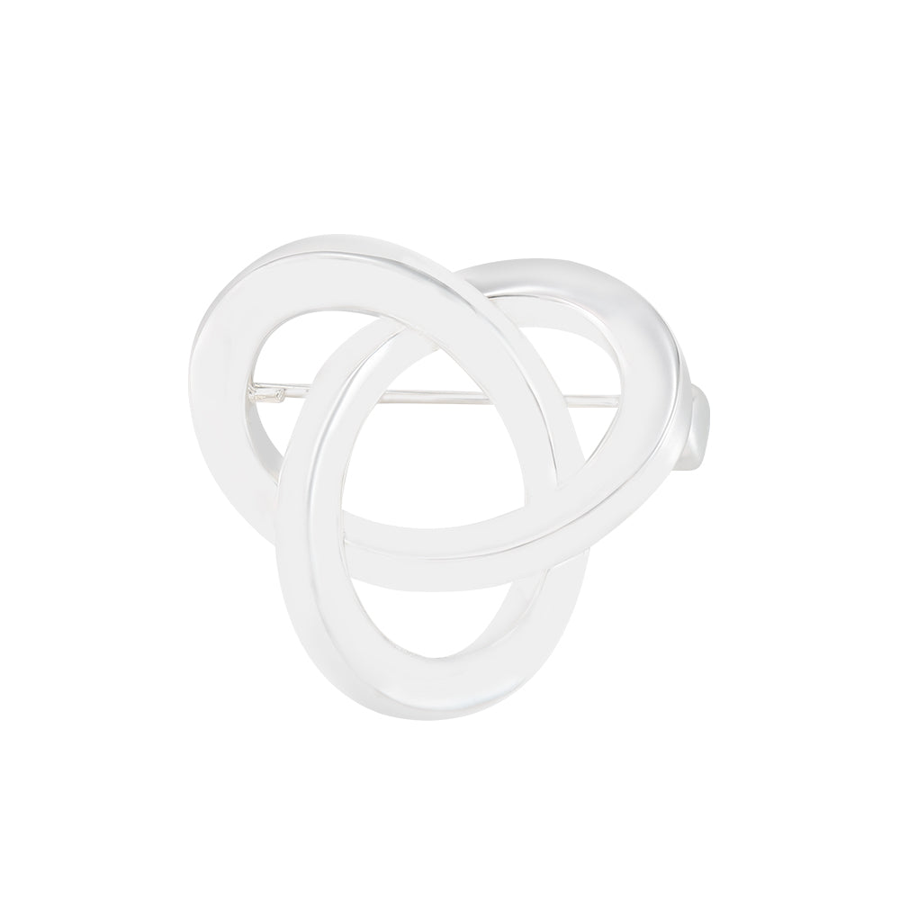 Swirling Shapes Brooch