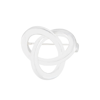 Swirling Shapes Brooch