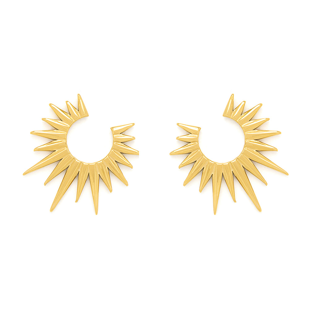 Sunburst Style Earrings