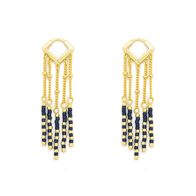 Lapis, Semi Precious Stone Earrings