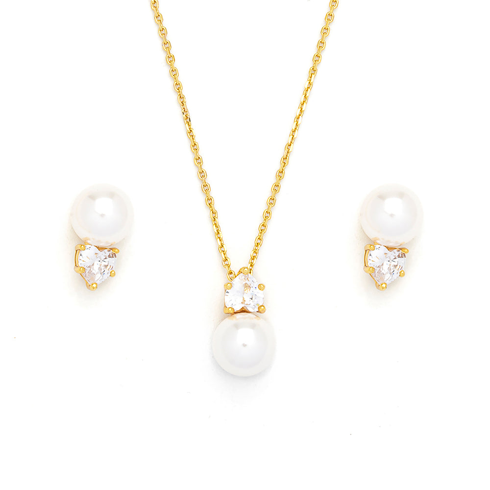 The Pink Box Faux Pearl Set