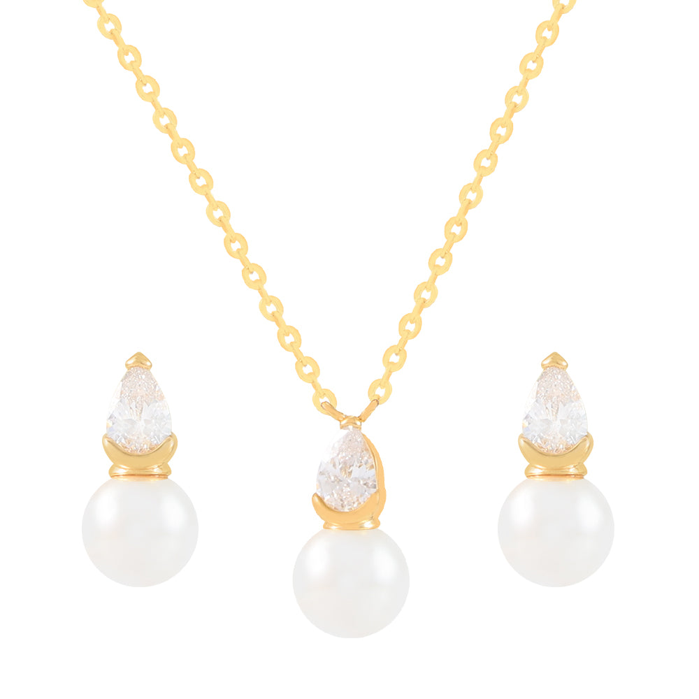 The Pink Box Crystal Pearl Set