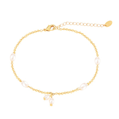 The Pink Box Pearl Bracelet