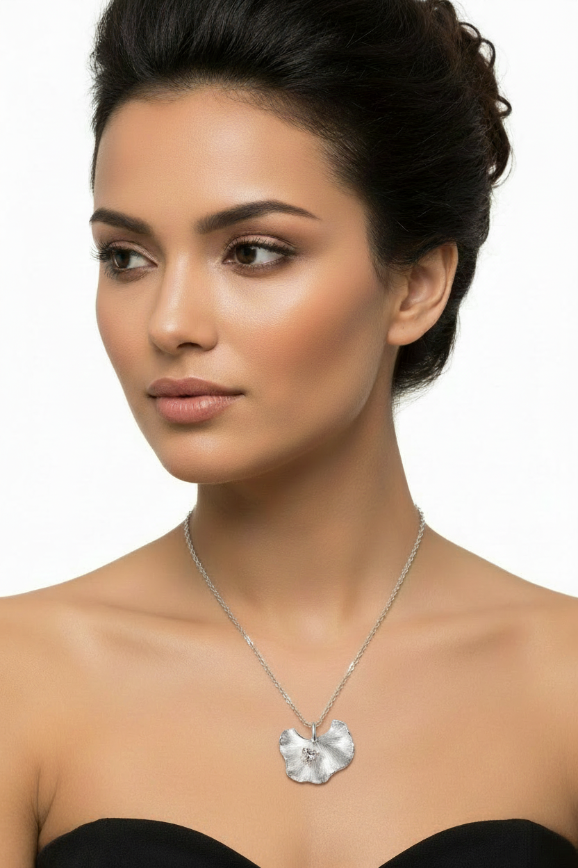 Ophelia Silver Pendant