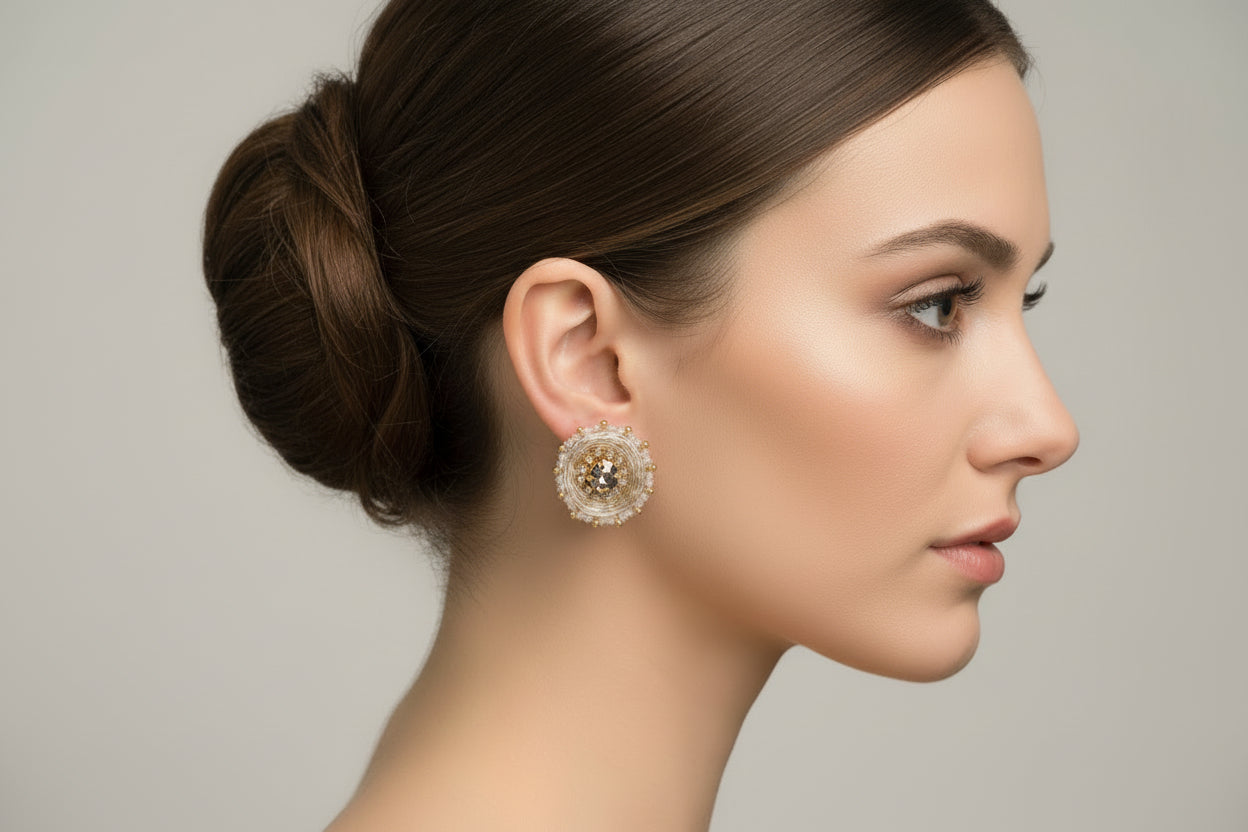 Alaina Silver Earrings