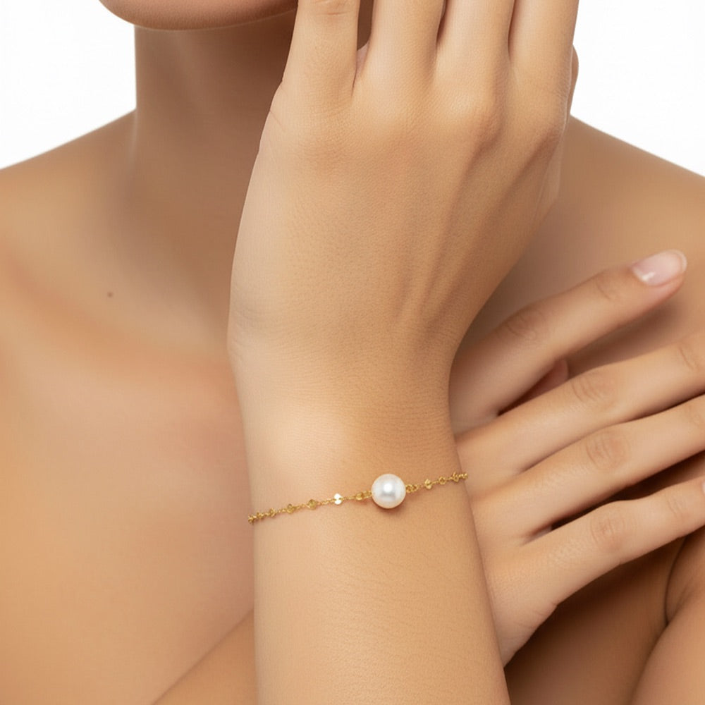Single Pearl Bracelet