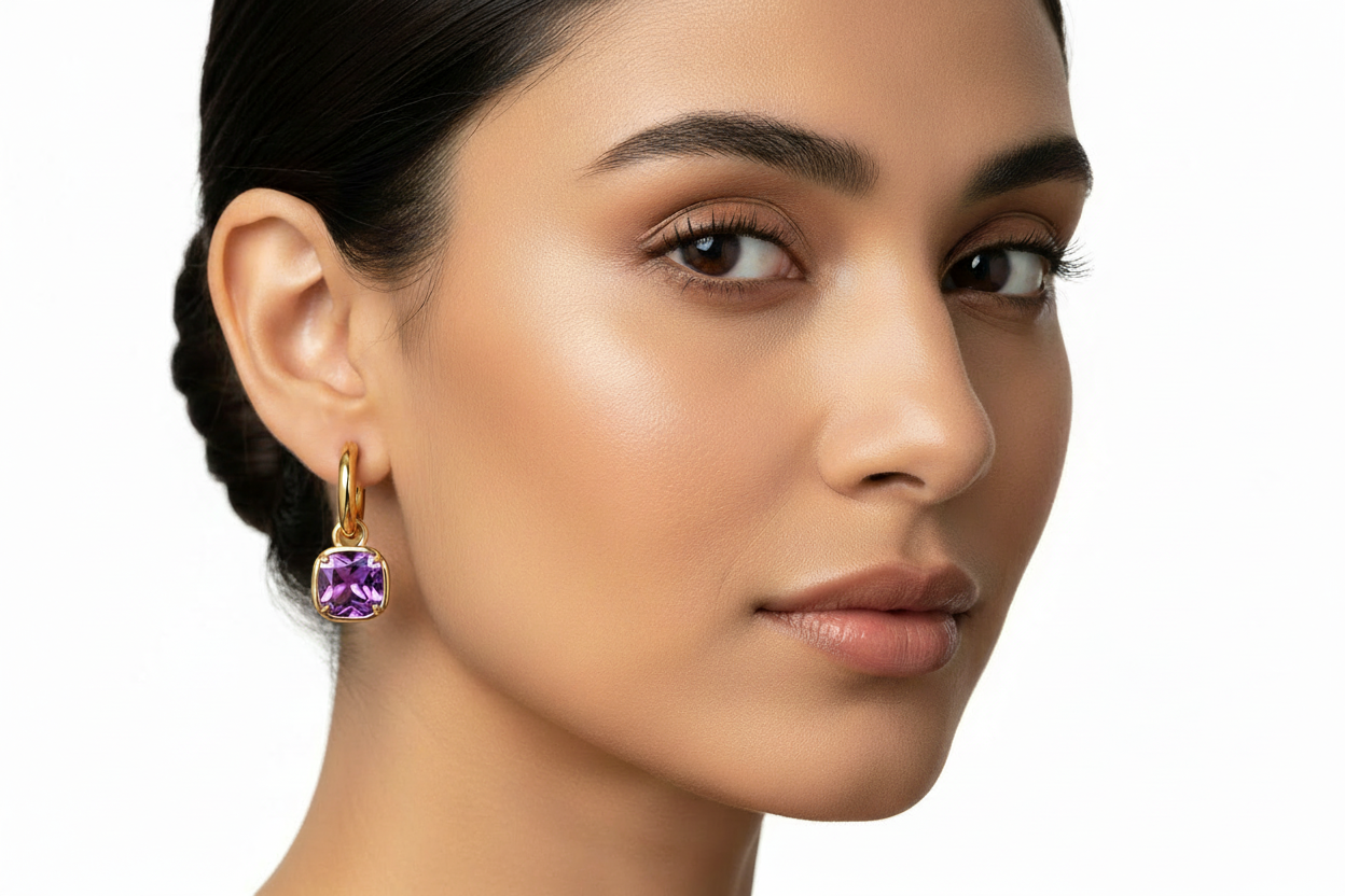 Adalynn Amethyst Earrings