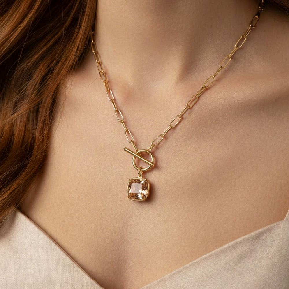 Adalynn Champagne Necklace
