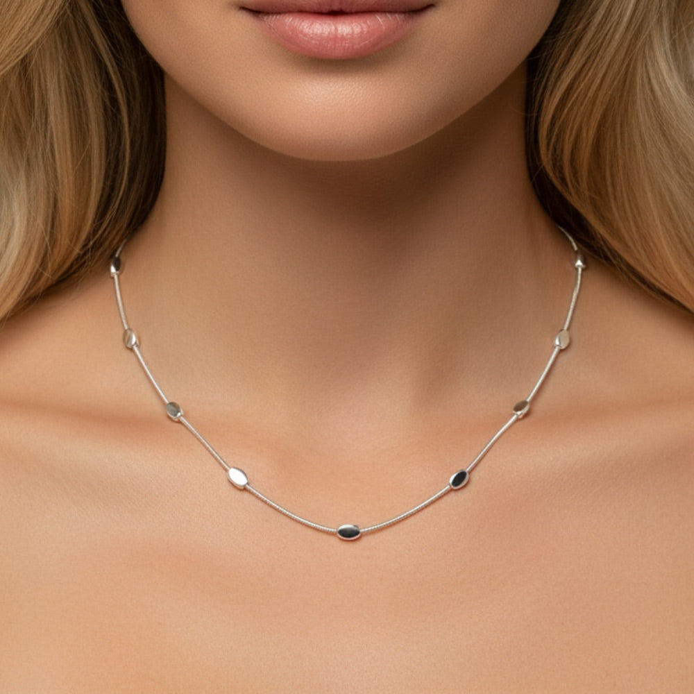 Alina Silver Plated Necklace
