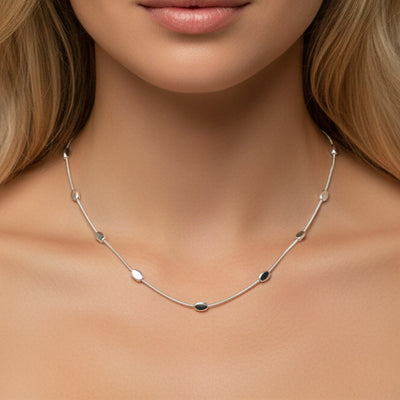 Alina Silver Plated Necklace