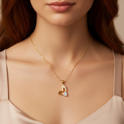 Drooping Heart Pendant