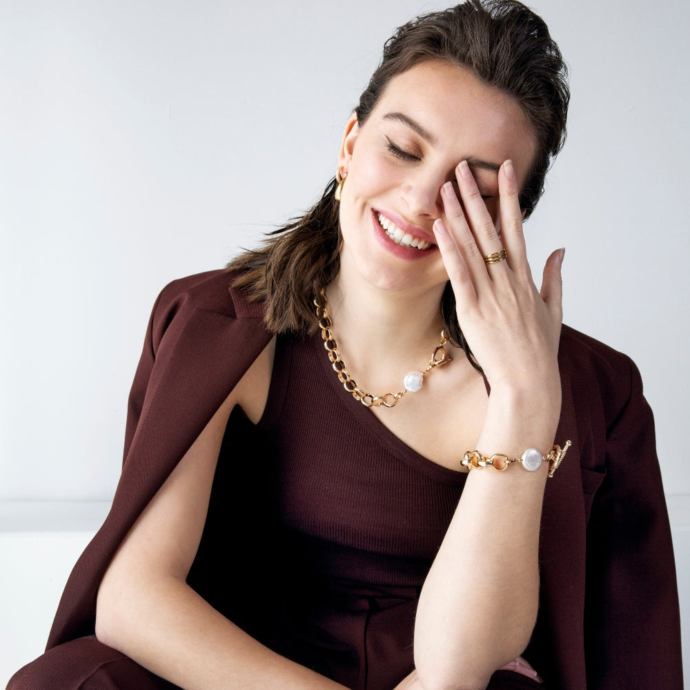 Chunky T-Bar Necklace