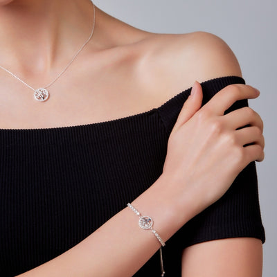 Silver Tree of Life Bracelet