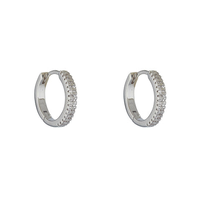 Nevaeh Rhodium Earrings