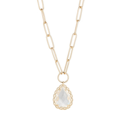 Adeline Clear Crystal Necklace