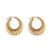 Willow Gold Chunky Hoops