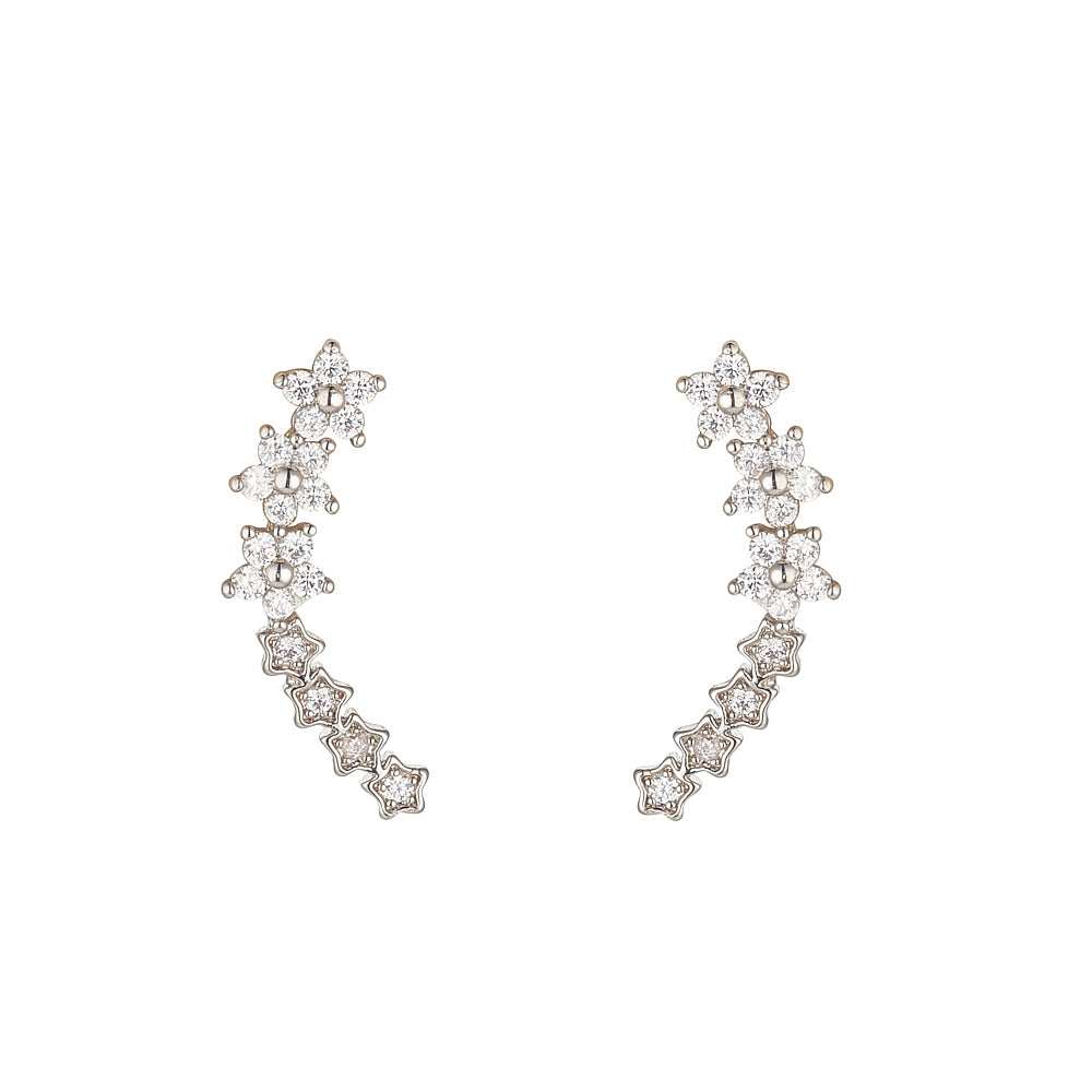 Sabrina Climber Earrings