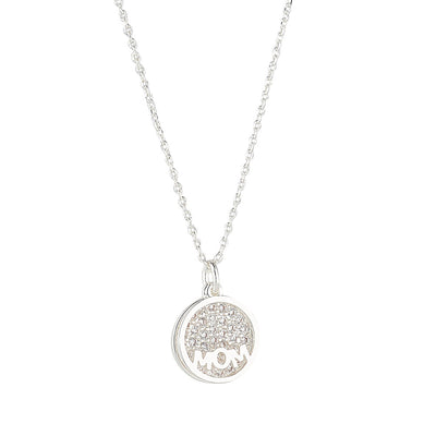 Mom Silver Necklace
