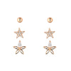 Harper Rose Gold Tri Set Earrings